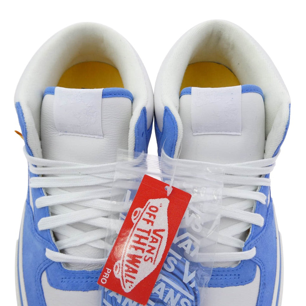 VANS バンズ VN0A4VHW2YO1 × Dime ダイム Half Cab Pro LTD ハーフキャブ プロ リミテッド スニーカー ライトブルー系 ホワイト系 28cm【極上美品】【中古】