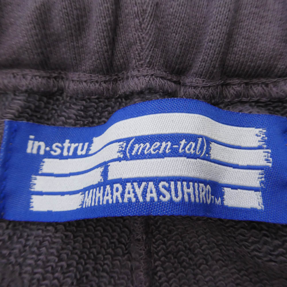 MIHARA YASUHIRO ミハラヤスヒロ I10SP545 in・stru(men-tal). インストゥルメンタル Embroidery Wide Shorts エンブロイダリー 刺繍 ワイド ショーツ ショ－トパンツ ラベンダー系 44【中古】