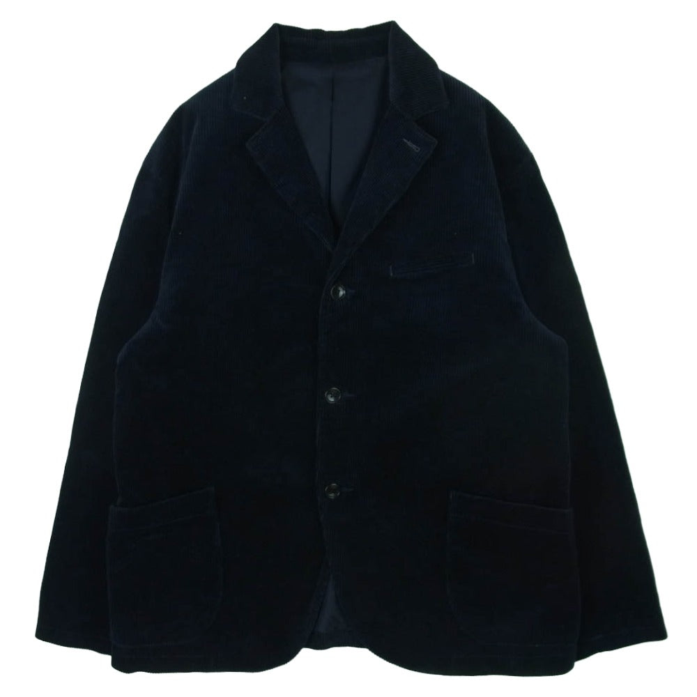 Pherrow's フェローズ 22W-PWSC1 SACK JACKET サック コーデュロイ ジャケット 中国製 ダークネイビー系 XL【中古】