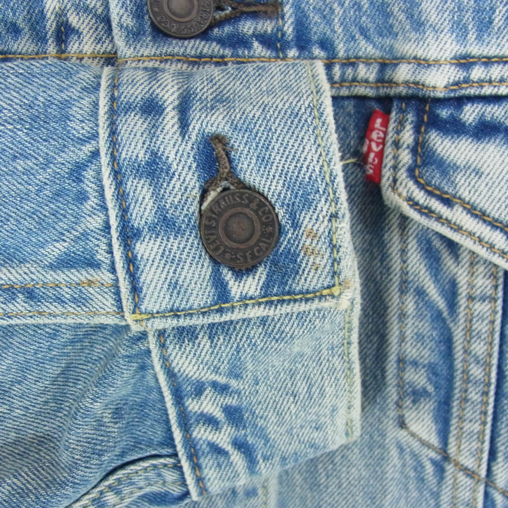 Levi's リーバイス PC9-72334-0266 TRUCKER トラッカージャケット 3rd デニムジャケット インディゴブルー系 XL【中古】