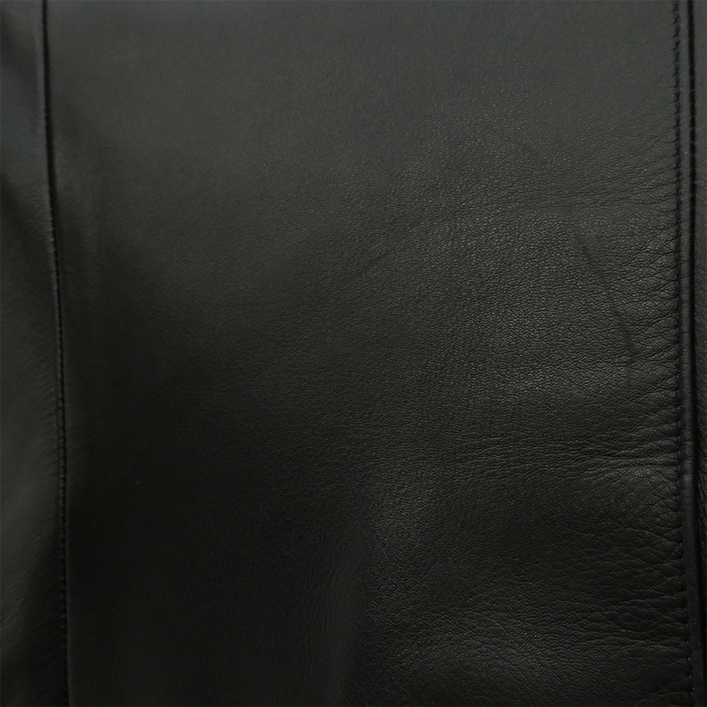 CHROME HEARTS クロムハーツ（原本無） 3B テーラード レザー ジャケット ブラック系 S【中古】