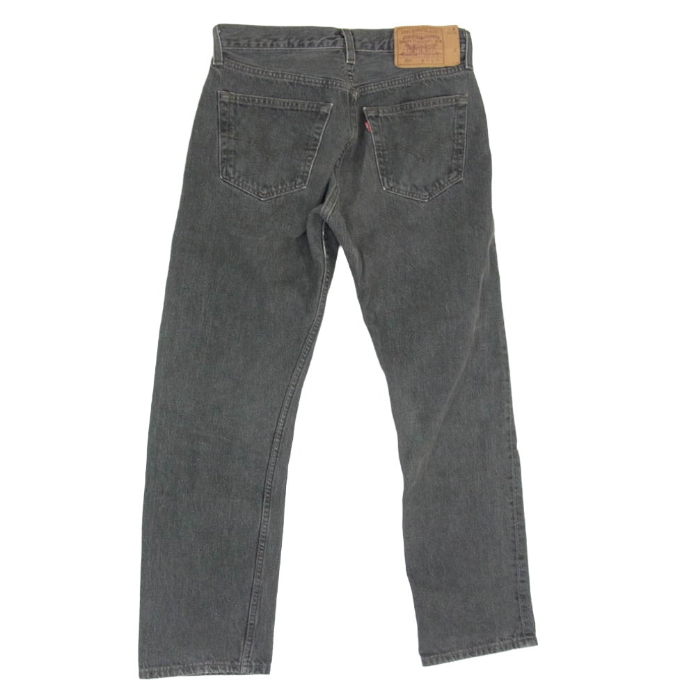 Levi's リーバイス 80s~90s USA製 501 ボタン裏刻印653 ヴィンテージ デニム パンツ ブラック系 32【中古】
