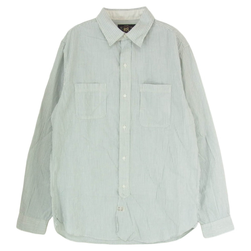 RRL ダブルアールエル マチ付き チンストラップ シャンブレー ロング