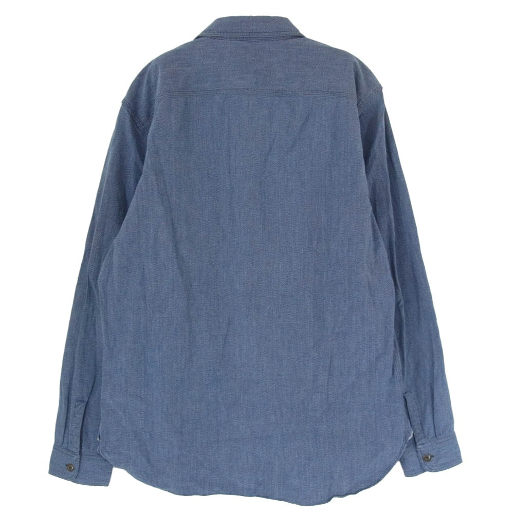 RRL ダブルアールエル マチ付き チンストラップ シャンブレー ロング