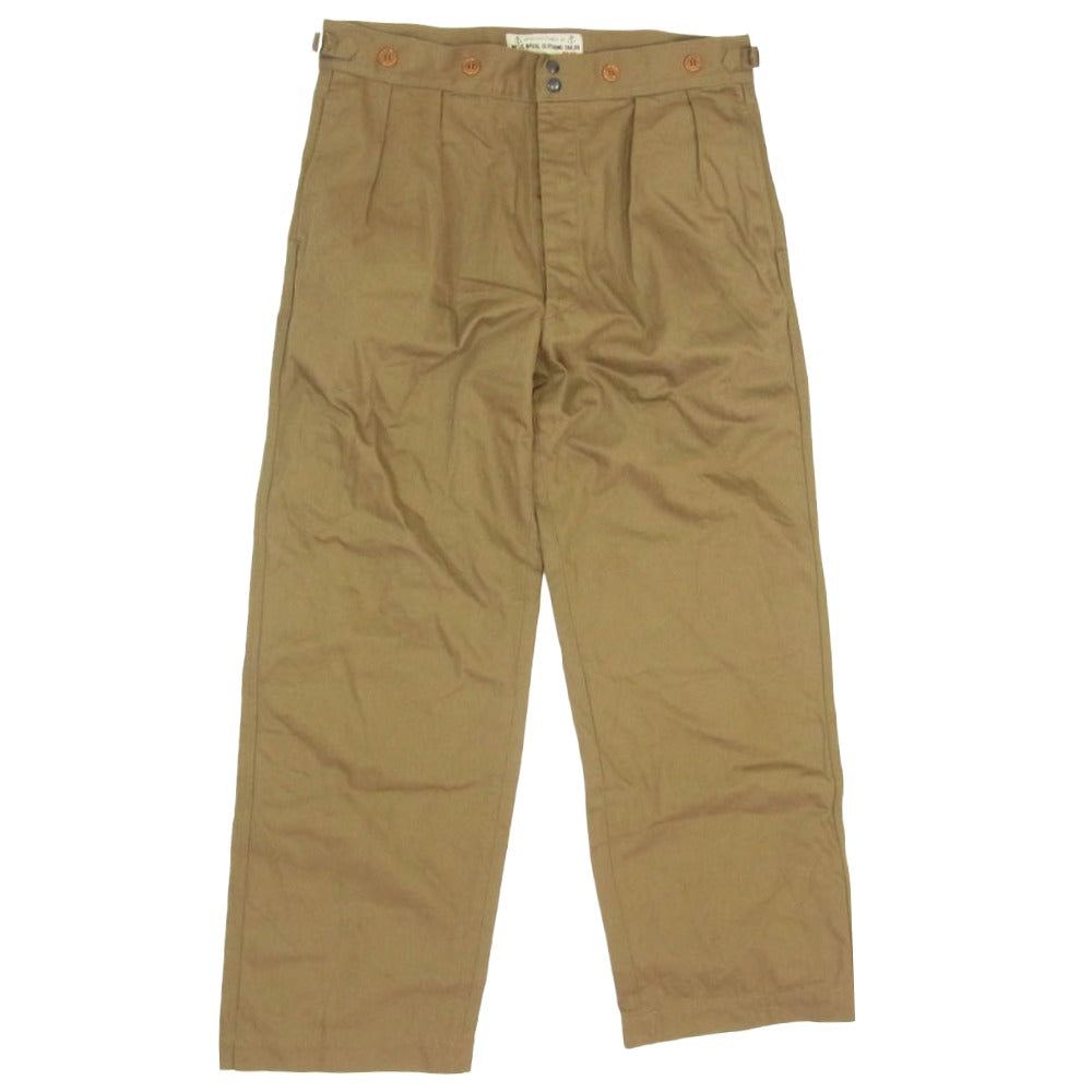 ミスターフリーダム 25AW SC42603 SUGAR CANE シュガーケーン Diggers Trousers ディガーズ トラウザーズ スナップボタンフライ パンツ ブラウン系 36【美品】【中古】