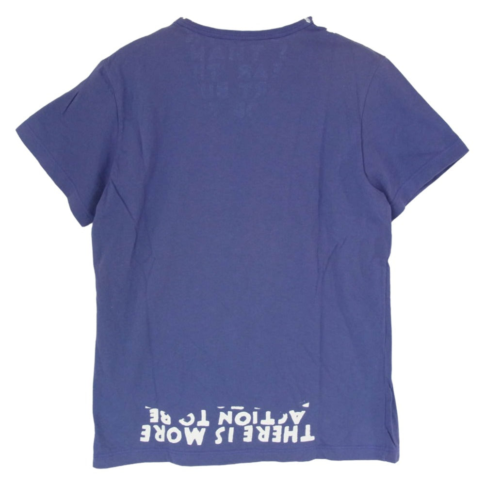 MARTIN MARGIELA マルタンマルジェラ 30 XM099 ここのえタグ AIDS TEE エイズ Tシャツ 半袖 パープル系 M【中古】