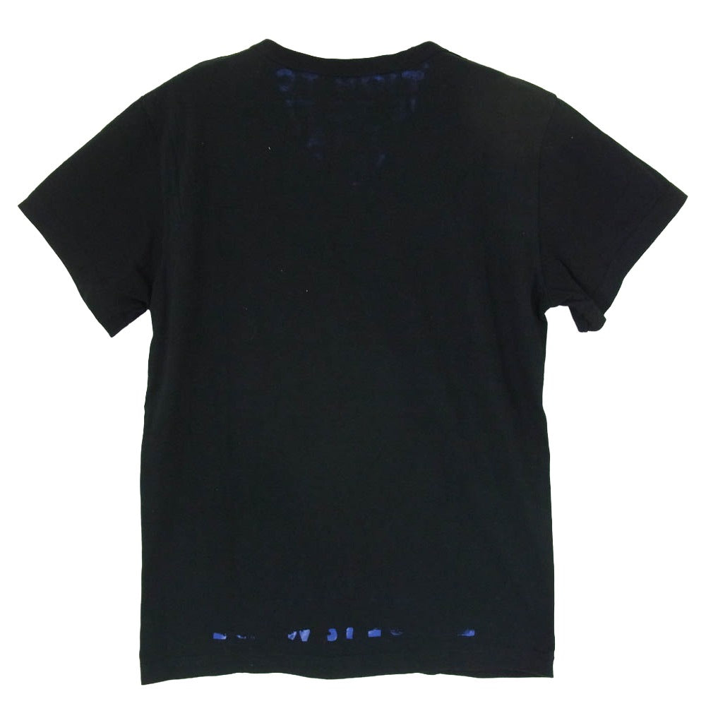 MARTIN MARGIELA マルタンマルジェラ 31 GC099 ここのえタグ AIDS TEE エイズ Tシャツ 半袖 パープル ブラック系 M【中古】