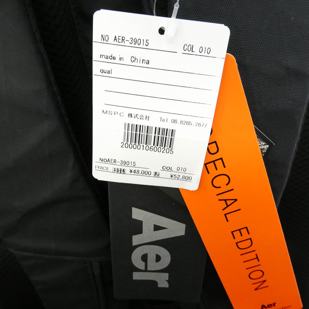 エアー AER-39015 Tech Pack 3 X-PAC テックパック 3 バックパック リュック ブラック系【新古品】【未使用】【中古】