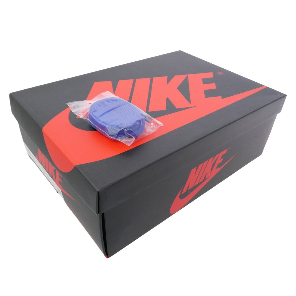 NIKE AIR JORDAN ナイキ ジョーダン 555088-402 Air Jordan 1 High OG Hyper Royal AJ1 エアジョーダン ハイパーロイヤル スニーカー ホワイト系 ブルー系 27cm【中古】