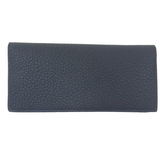 MAISON TAKUYA メゾンタクヤ TT2 WALLET 長財布 2つ折り ロングウォレット ネイビー系【新古品】【未使用】【中古】
