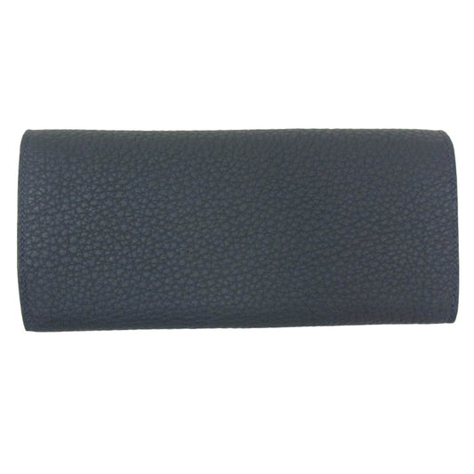 MAISON TAKUYA メゾンタクヤ TT2 WALLET 長財布 2つ折り ロングウォレット ネイビー系【新古品】【未使用】【中古】