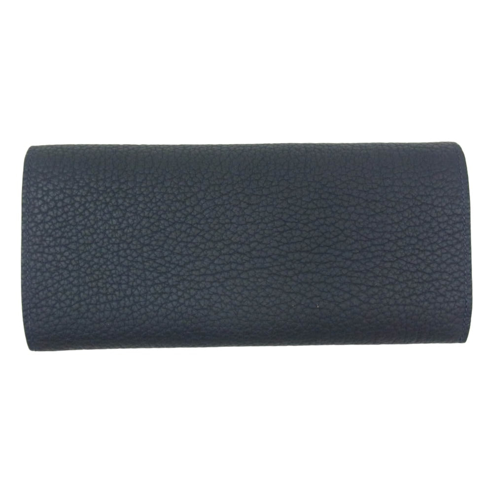 MAISON TAKUYA メゾンタクヤ TT2 WALLET 長財布 2つ折り ロングウォレット ネイビー系【新古品】【未使用】【中古】