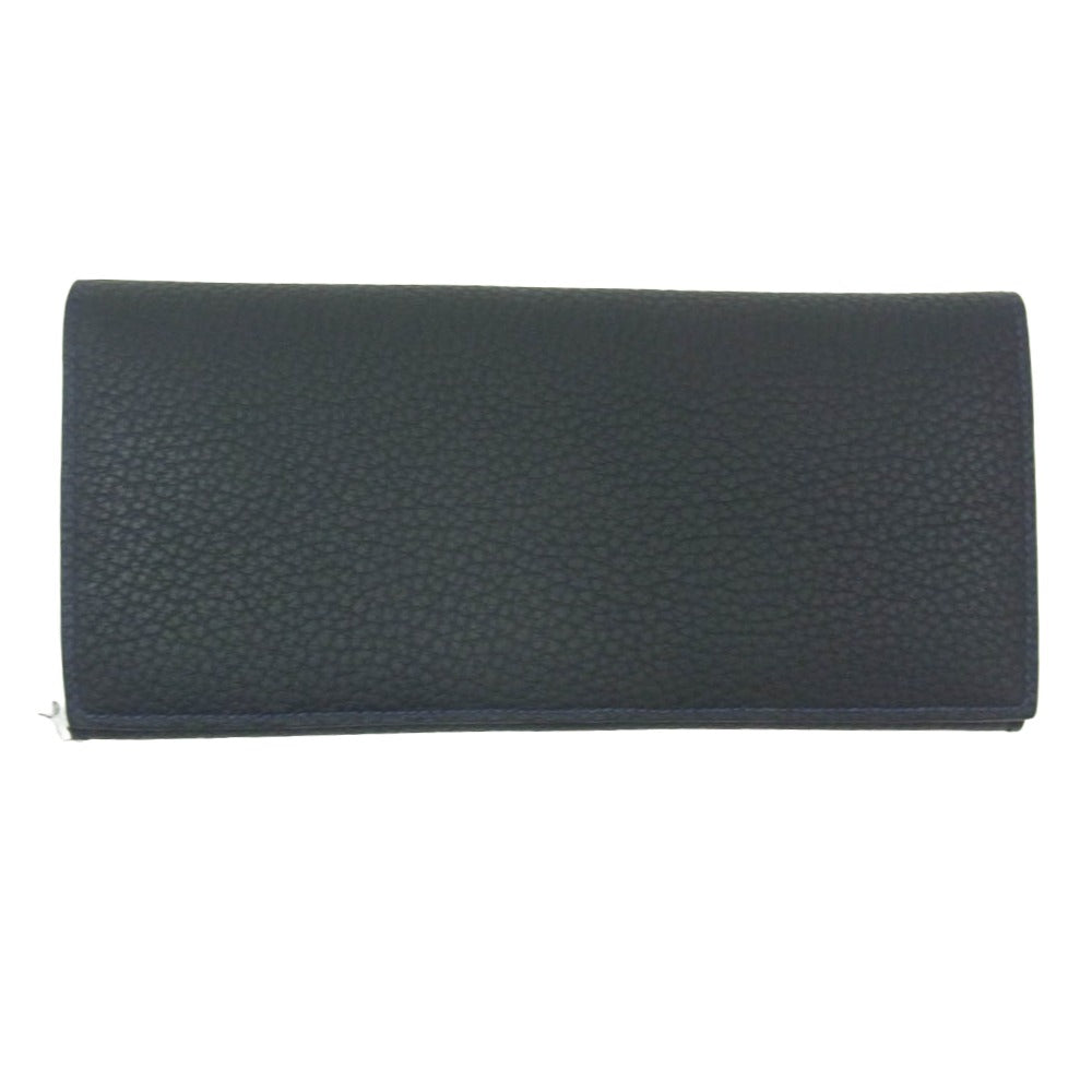 MAISON TAKUYA メゾンタクヤ TT2 WALLET 長財布 2つ折り ロングウォレット ネイビー系【新古品】【未使用】【中古】