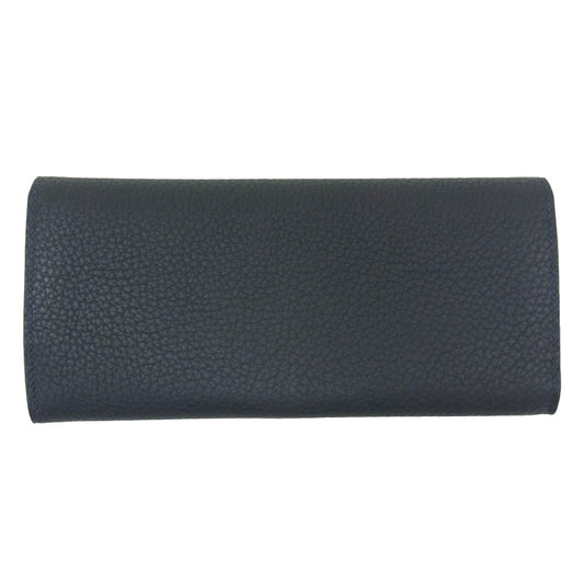 MAISON TAKUYA メゾンタクヤ TT2 WALLET 長財布 2つ折り ロングウォレット ネイビー系【新古品】【未使用】【中古】