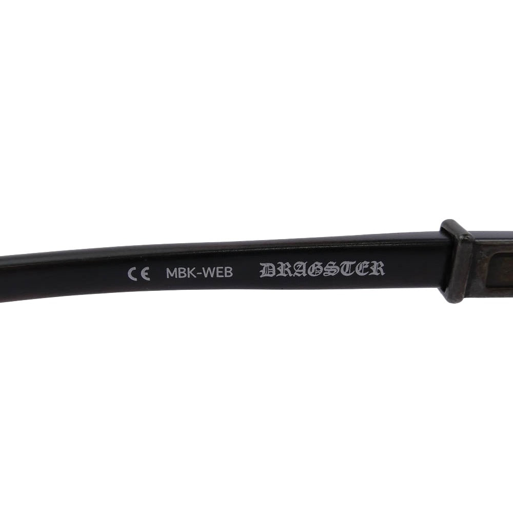 CHROME HEARTS クロムハーツ（原本有） DRAGSTER MATTE BLACK / EBONY WOOD サングラス ブラック系【中古】