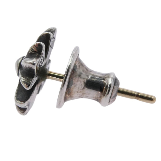 CHROME HEARTS クロムハーツ（原本無） No2 CH PLS CHプラス スタッド シルバーピアス シルバー系【中古】