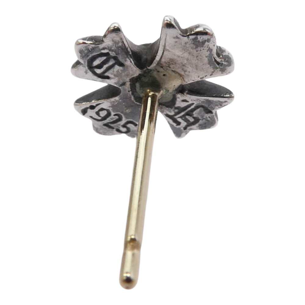 CHROME HEARTS クロムハーツ（原本無） No2 CH PLS CHプラス スタッド シルバーピアス シルバー系【中古】