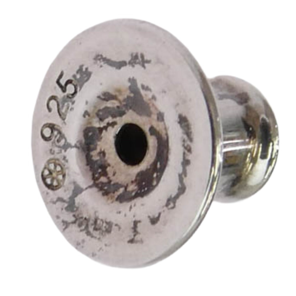 CHROME HEARTS クロムハーツ（原本無） No2 CH PLS CHプラス スタッド シルバーピアス シルバー系【中古】