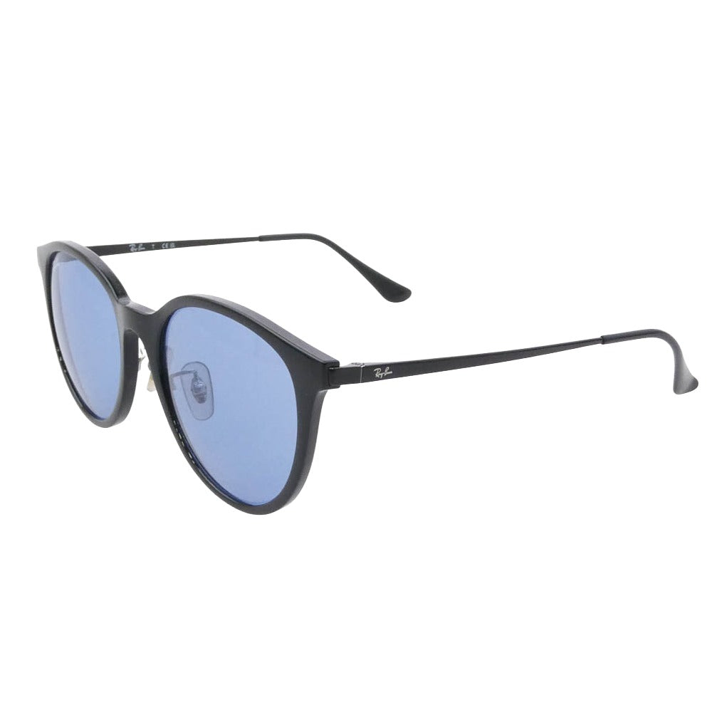 Ray-Ban レイバン RB4334 ローブリッジフィット カラーレンズ サングラス アイウェア メガネ 眼鏡 フレーム：ブラック系 55□19 145【中古】