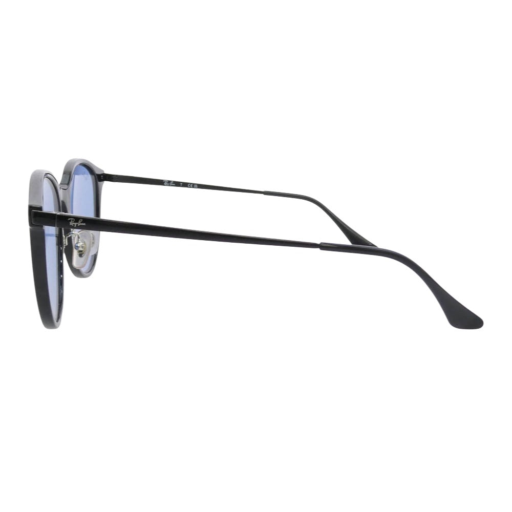 Ray-Ban レイバン RB4334 ローブリッジフィット カラーレンズ サングラス アイウェア メガネ 眼鏡 フレーム：ブラック系 55□19 145【中古】