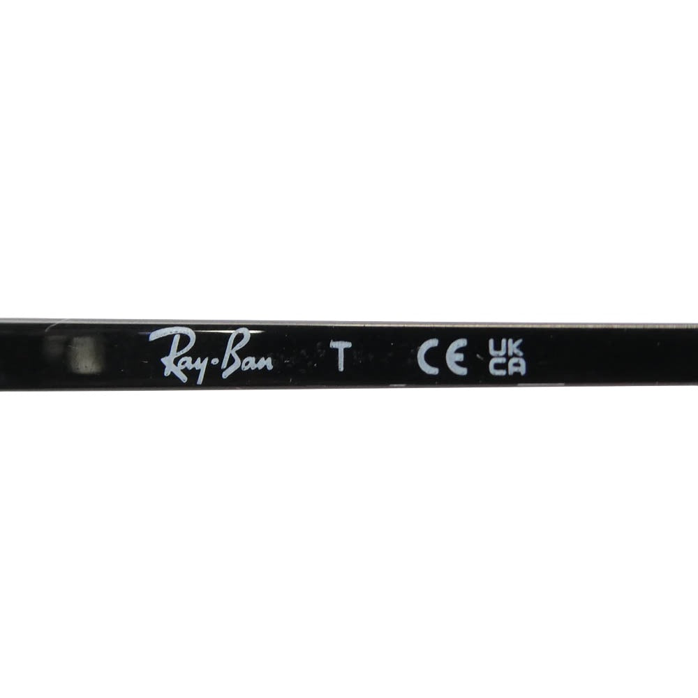 Ray-Ban レイバン RB4334 ローブリッジフィット カラーレンズ サングラス アイウェア メガネ 眼鏡 フレーム：ブラック系 55□19 145【中古】