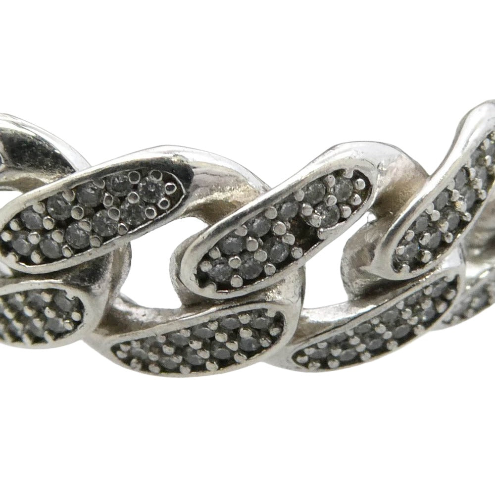 AVALANCHE アバランチ CHAIN RING チェーン リング シルバー系 22.5号【中古】