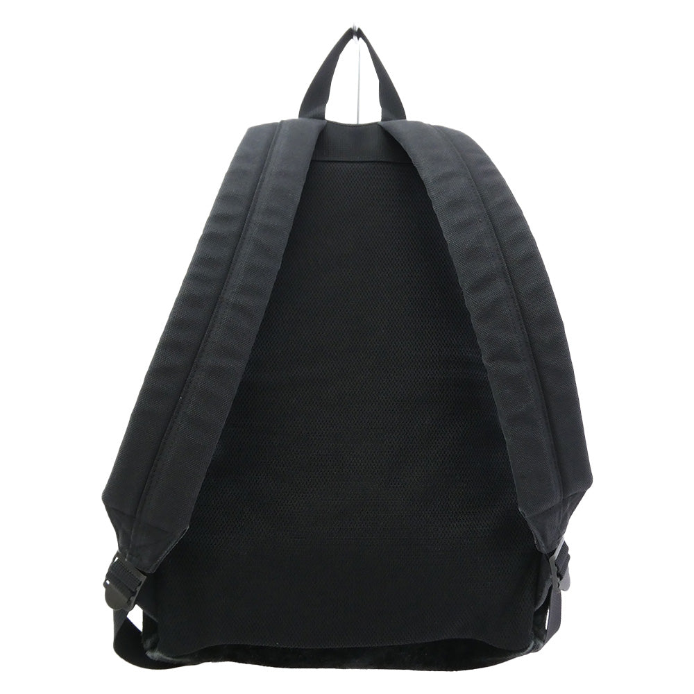 PORTER ポーター b jirushi yoshida スエード切替 バックパック リュック デイパック バッグ ブラック系【中古】