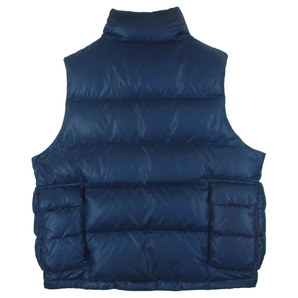DAIWA PIER39 ダイワピア BW-24022W TECH BACK PACKER DOWN VEST テック バックパッカー ダウン ベスト ネイビー系 M【中古】