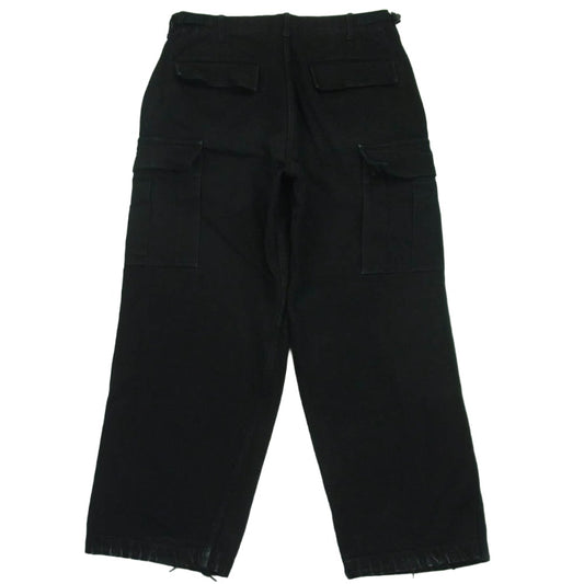 COMOLI コモリ 23SS X01-03012 BLACK DENIM B.D.U PANTS ブラック デニム カーゴ パンツ 日本製 ブラック系 1【中古】