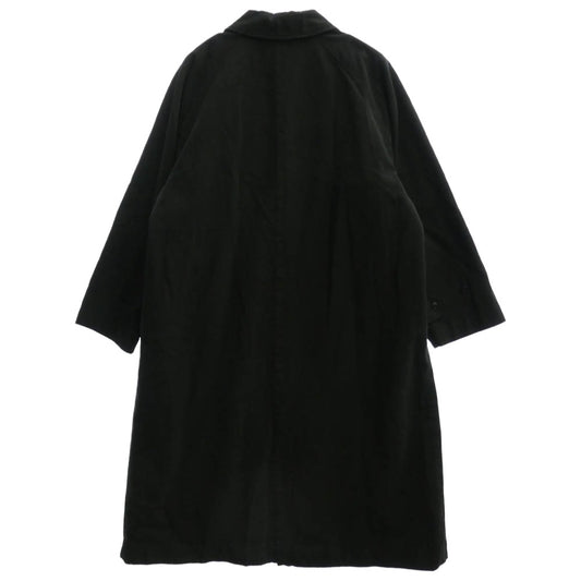 COMOLI コモリ 24AW A03-04001 GARMENT DYED BAL COLLAR COAT 製品染 バルカラーコート ロングコート ブラック系 1【中古】