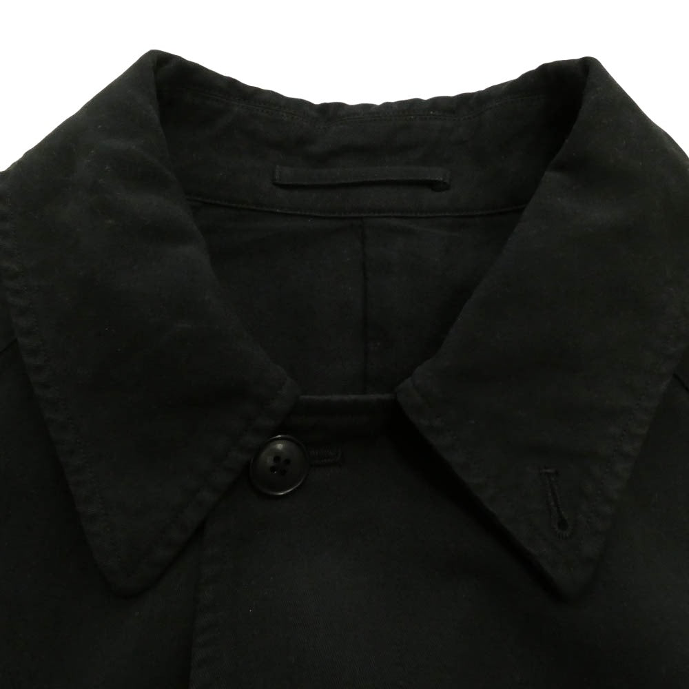 COMOLI コモリ 24AW A03-04001 GARMENT DYED BAL COLLAR COAT 製品染