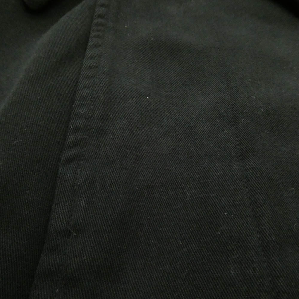COMOLI コモリ 24AW A03-04001 GARMENT DYED BAL COLLAR COAT 製品染 バルカラーコート ロングコート ブラック系 1【中古】