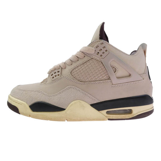 NIKE ナイキ FZ4810-200 × A Ma Maniere アママニエール Women's Air Jordan 4 Retro OG SP Fossil Stone WYWS AJ4 ウィメンズ エアジョーダン スニーカー ベージュ系 27cm【中古】
