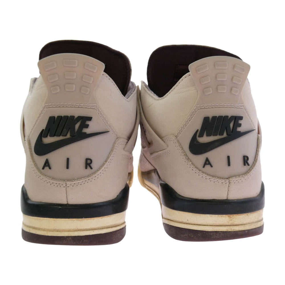 NIKE ナイキ FZ4810-200 × A Ma Maniere アママニエール Women's Air Jordan 4 Retro OG SP Fossil Stone WYWS AJ4 ウィメンズ エアジョーダン スニーカー ベージュ系 27cm【中古】