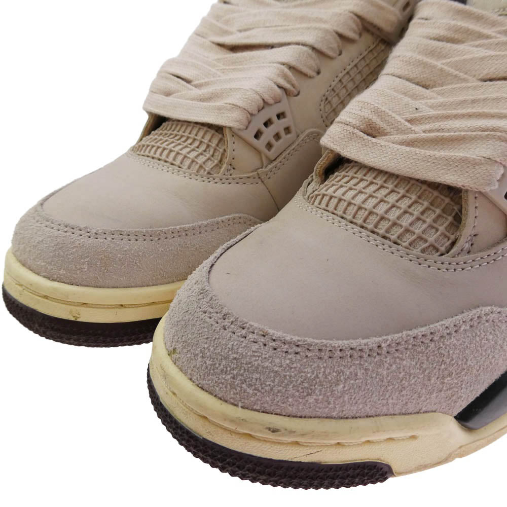 NIKE ナイキ FZ4810-200 × A Ma Maniere アママニエール Women's Air Jordan 4 Retro OG SP Fossil Stone WYWS AJ4 ウィメンズ エアジョーダン スニーカー ベージュ系 27cm【中古】