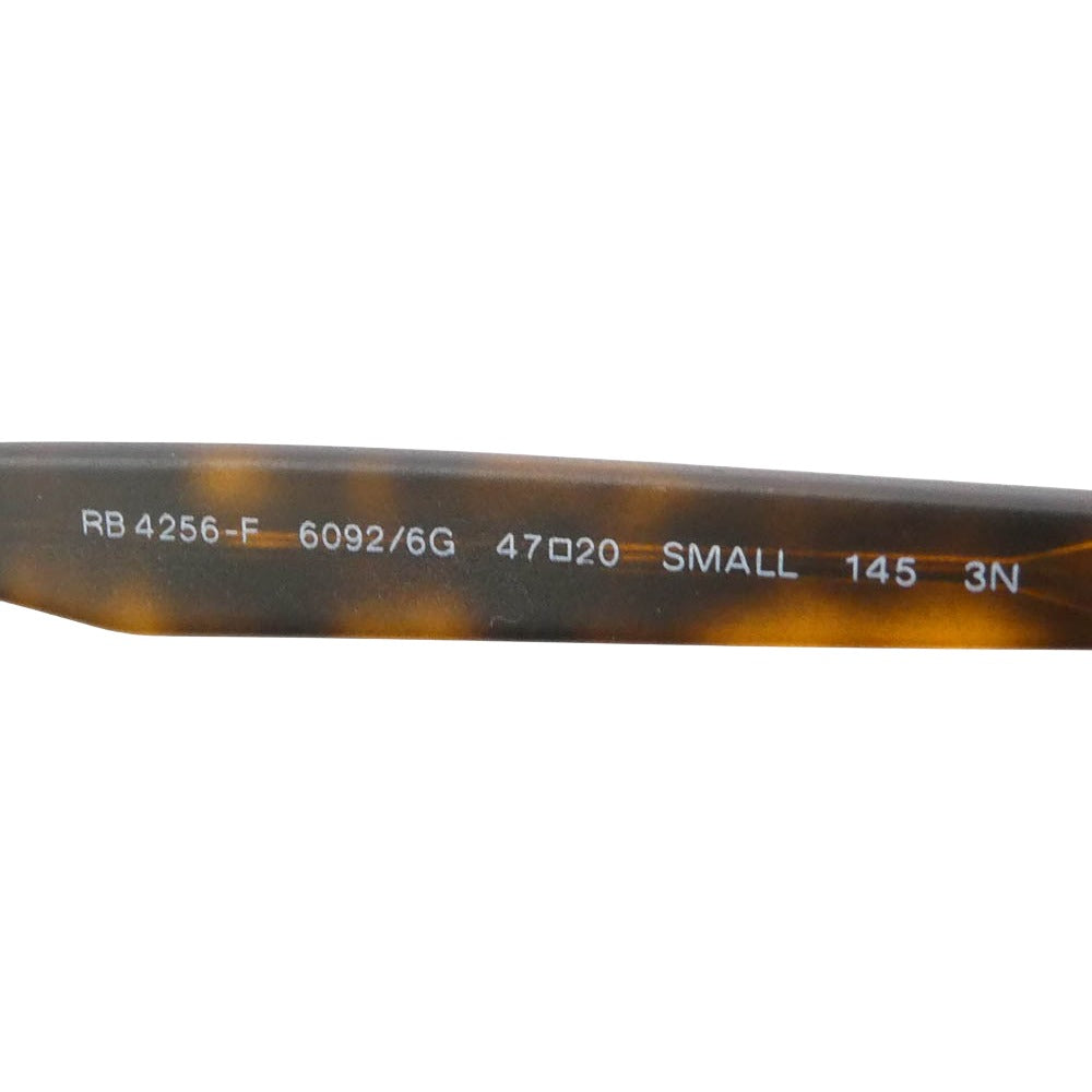 Ray-Ban レイバン RB4256-F イタリア製 SUNGLASSES ツーブリッジ サングラス アイウェア ブラウン系 ゴールド系 47□20 145【中古】