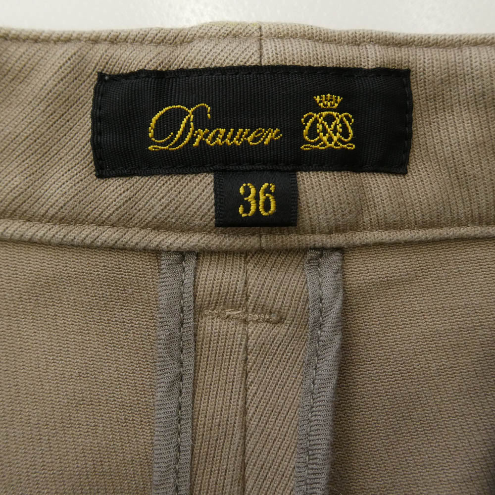 Drawer ドゥロワー 6514-236-0347 チノ パンツ ベージュ系 36【中古】