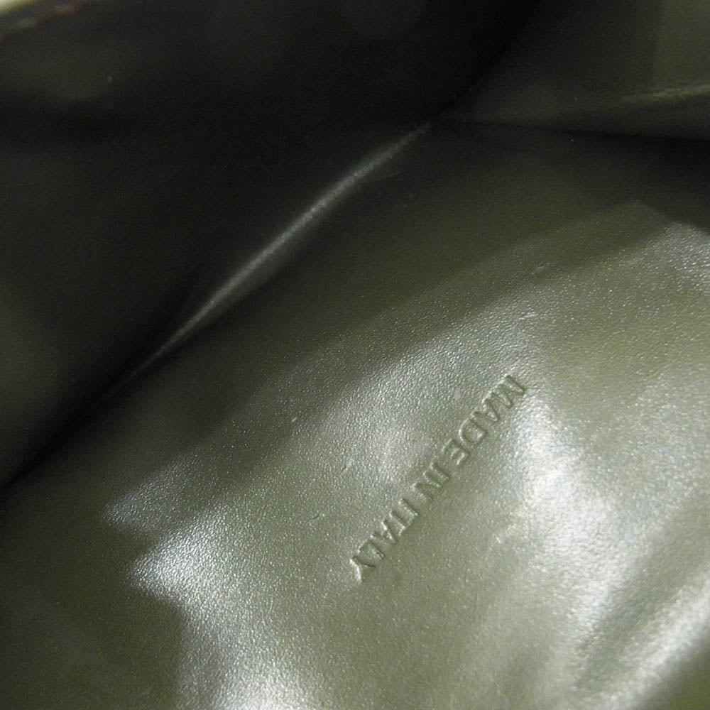 JIL SANDER ジルサンダー 三つ折り ミニ ウォレット 財布 カーキ系【中古】