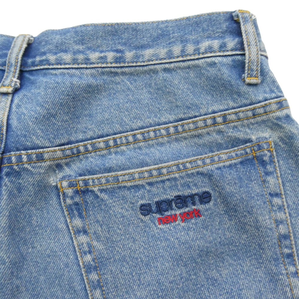 Supreme シュプリーム 24AW Baggy Jean バギー ジーンズ デニムパンツ インディゴブルー系 30【中古】