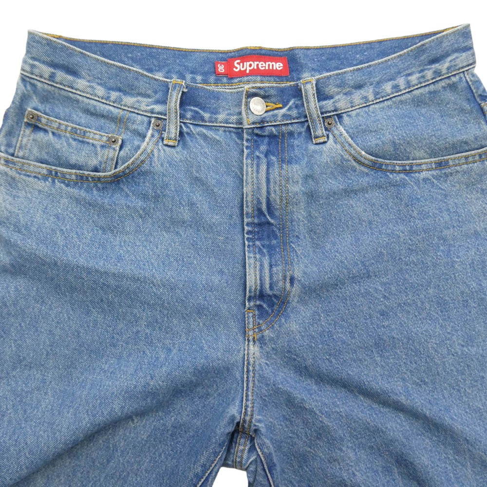Supreme シュプリーム 24AW Baggy Jean バギー ジーンズ デニムパンツ インディゴブルー系 30【中古】