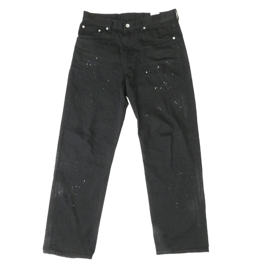 NEIGHBORHOOD ネイバーフッド 25AW 252AQNH-PTM07 BW WASHED DP BASIC PANTS ウォッシュ加工 ベーシック 5ポケット ブラック デニムパンツ ブラック系 M【中古】