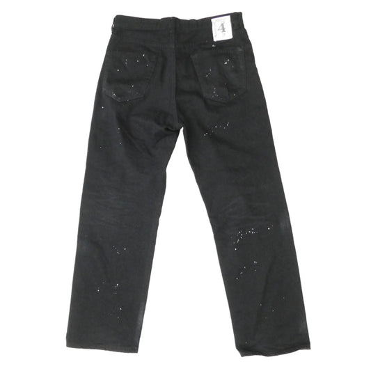 NEIGHBORHOOD ネイバーフッド 25AW 252AQNH-PTM07 BW WASHED DP BASIC PANTS ウォッシュ加工 ベーシック 5ポケット ブラック デニムパンツ ブラック系 M【中古】