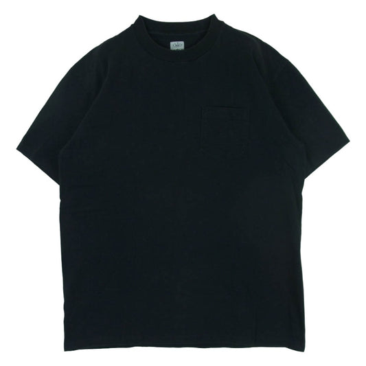 ANATOMICA アナトミカ ポケット 半袖 Tシャツ カットソー 日本製 ブラック系 L【中古】