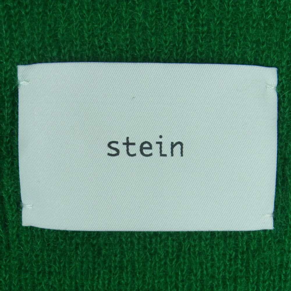 ssstein シュタイン ST.531 Extra Fine Kid Mohair Cardigan エクストラファインキッド モヘア ニット カーディガン グリーン系 S【中古】