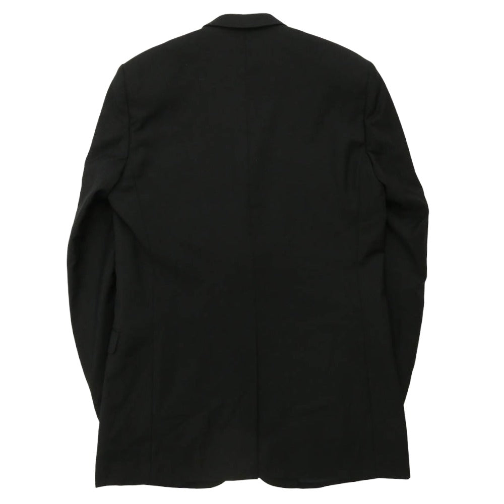 Dior ディオール 003C724A0559 ナローラペル 2Bシングル テーラード ジャケット スラックス パンツ セットアップ ブラック系 46【中古】
