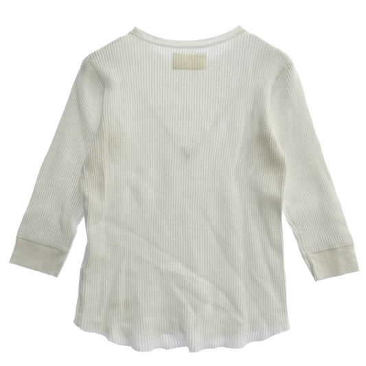 WACKO MARIA ワコマリア サーマル ワッフル 長袖 カットソー ホワイト系 M【中古】