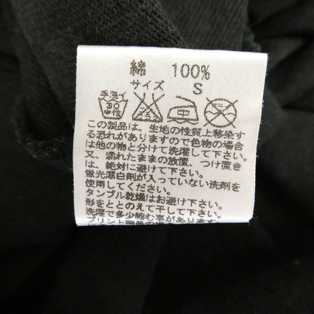 WACKO MARIA ワコマリア GUILTY PARTIES FOOTBALL T-SHIRT ナンバリング フットボール Tシャツ 半袖カットソー ブラック系 S【中古】