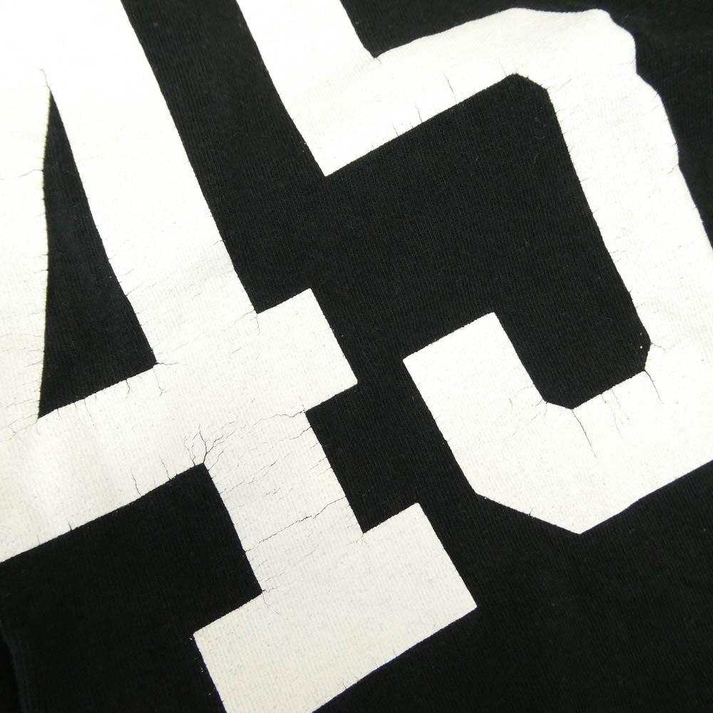 WACKO MARIA ワコマリア GUILTY PARTIES FOOTBALL T-SHIRT ナンバリング フットボール Tシャツ 半袖カットソー ブラック系 S【中古】