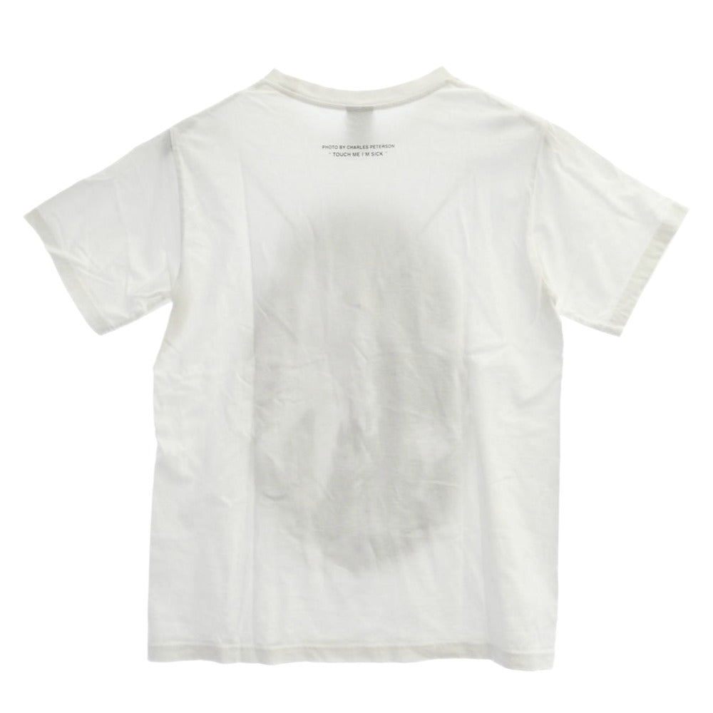 NUMBER(N)INE ナンバーナイン 復刻 Kurt Cobain カートコバーン フォトプリント Tシャツ 半袖カットソー ホワイト系 2【中古】