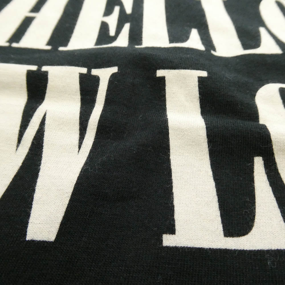 HYSTERIC GLAMOUR ヒステリックグラマー 08SS 4CT-5812 KURT COBAIN Smells Like Teen Spirit TEE カートコバーン フォトプリント Tシャツ 半袖カットソー ブラック ブラック系 M【中古】
